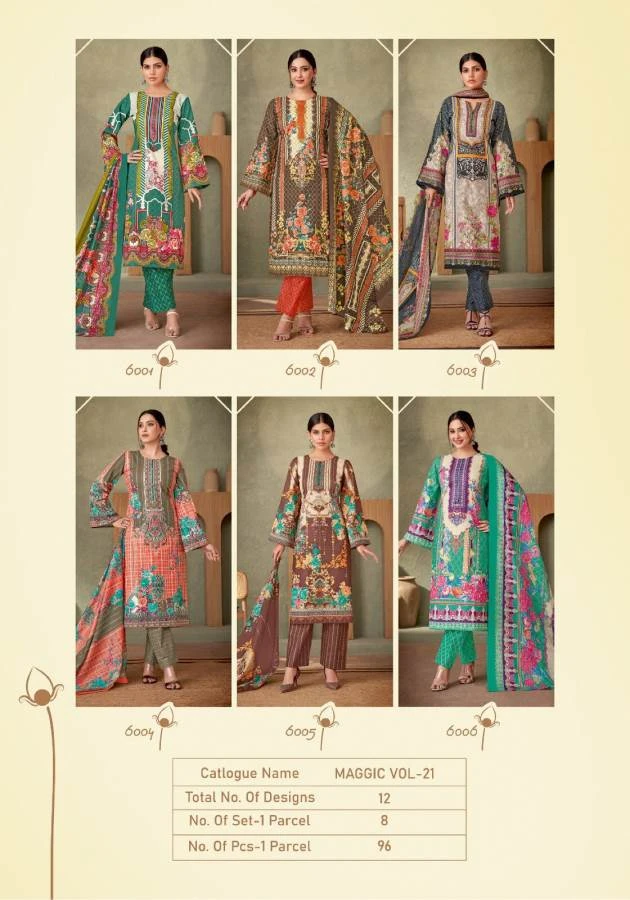 Kala Magic Vol-21 - Dress Material